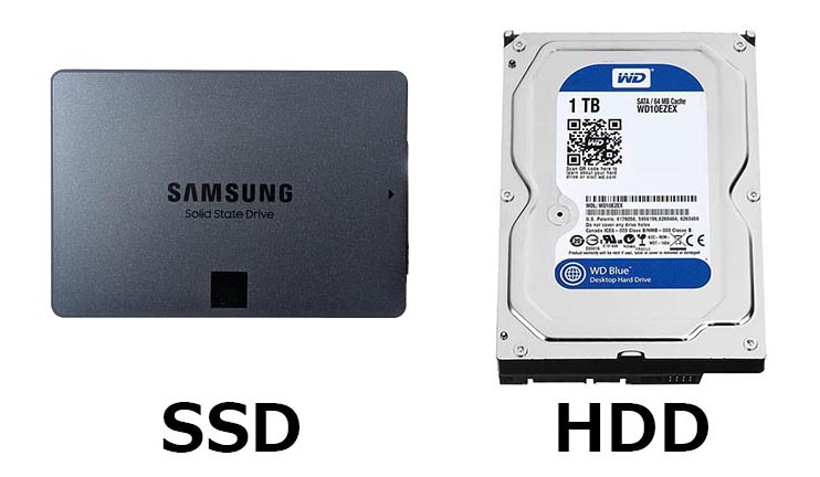 HDDとSSD