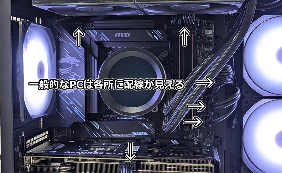 一般的なPCの内部