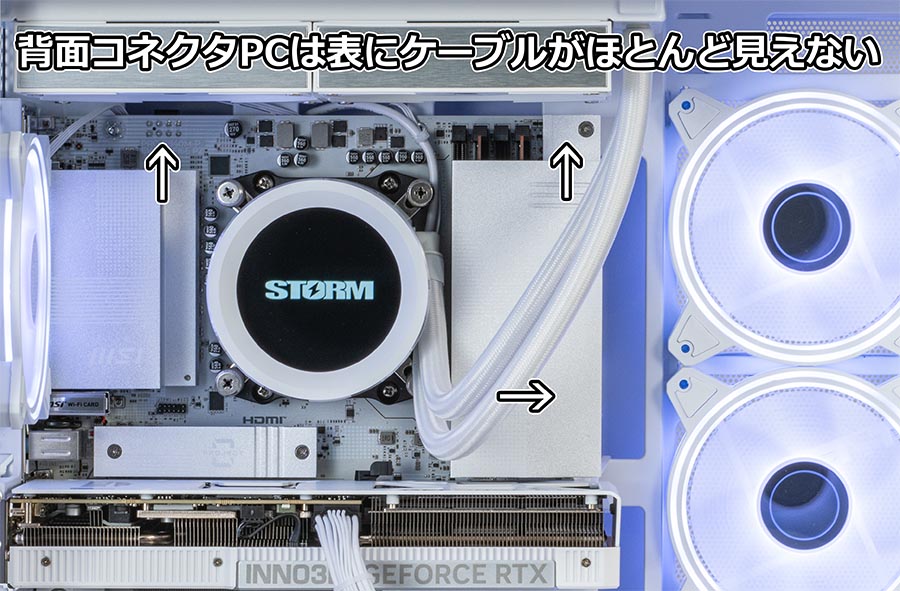 裏配線PCの内部
