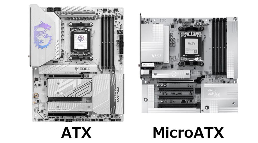 ATXとMicroATX
