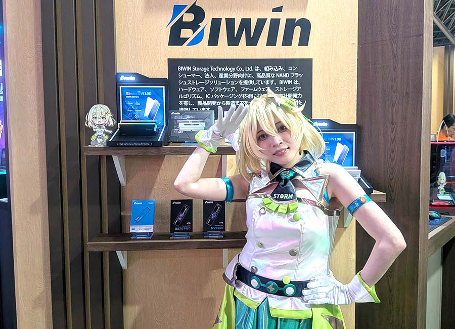 STORM ブース BIWIN
